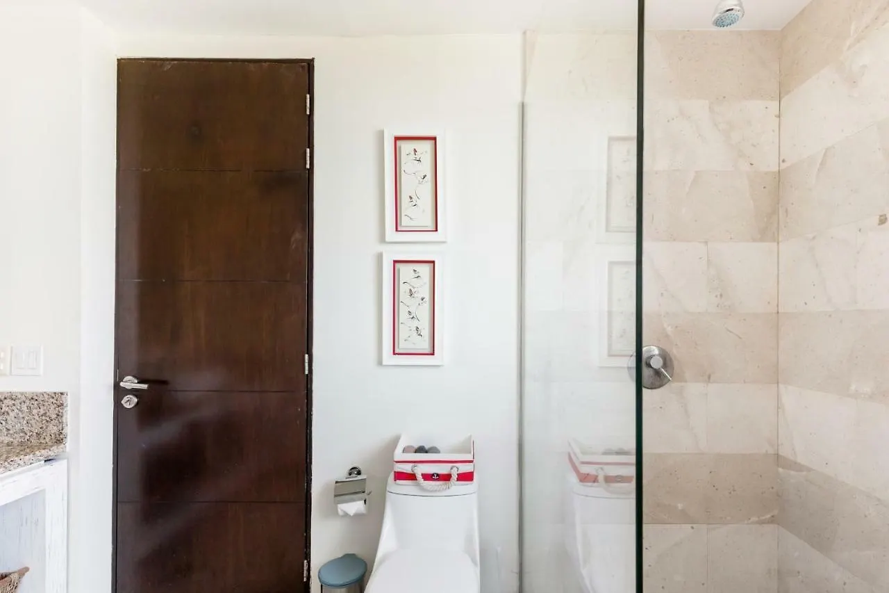 דירות קנקון Espectacular Departamento De Lujo Frente Al Mar