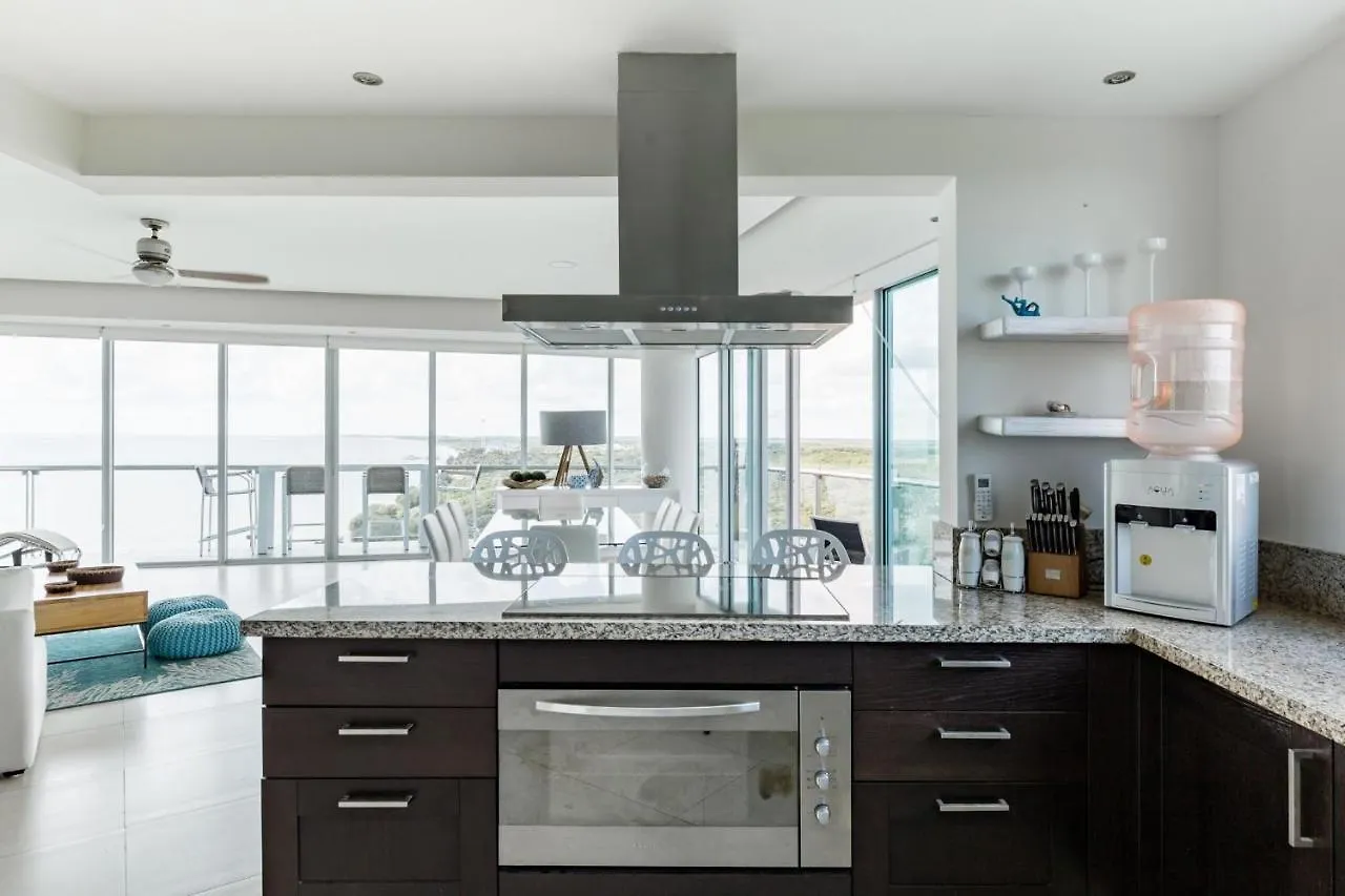 Apartamento Espectacular Departamento de lujo frente al mar Cancún México