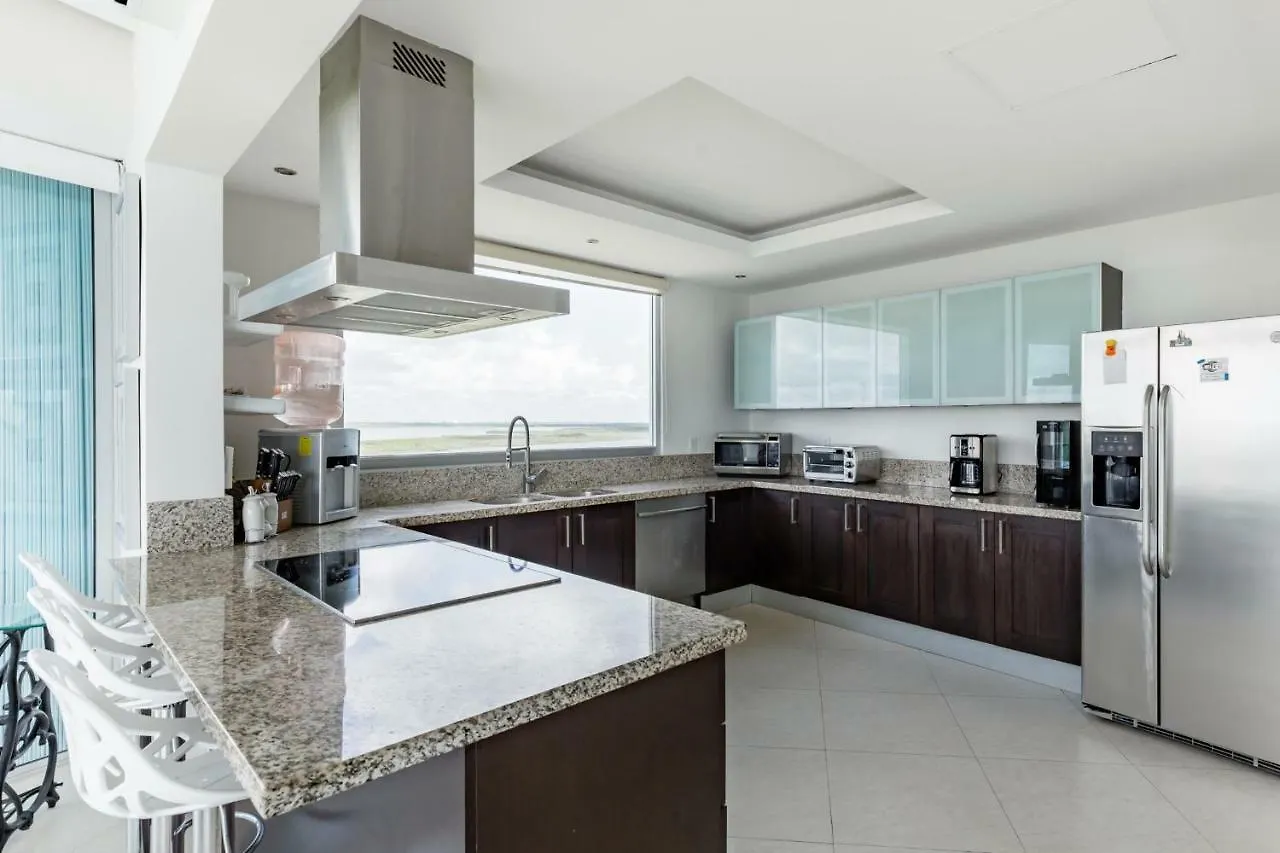 Apartamento Espectacular Departamento de lujo frente al mar Cancún